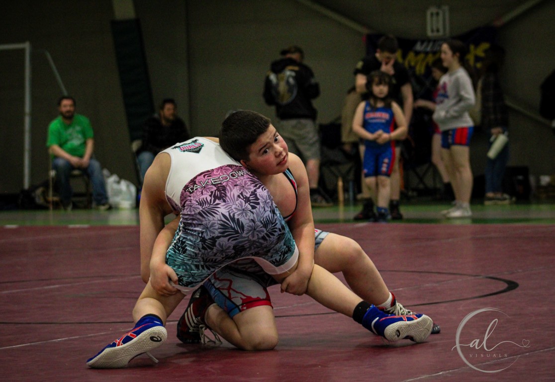 Sports wrestling photography sample